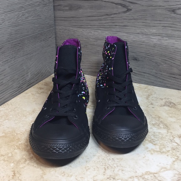 Converse CTAS HI BLACK/MULTI black/mult/conv - Picture 5 of 8